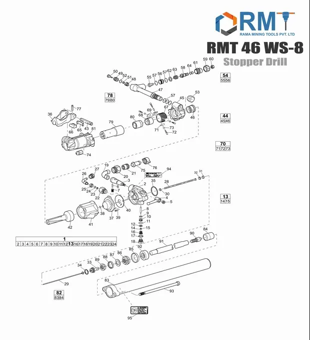 RMT 46 WS-8 - Stopper Drill